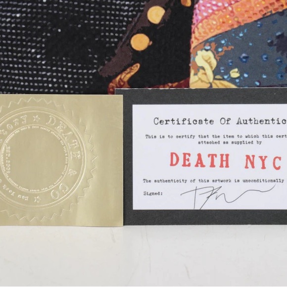 TAYLOR SWIFT Graphic Pop Art Print by D.E.A.T.H. NYC with Hermes-Chanel-Monroe - Picture 11 of 11